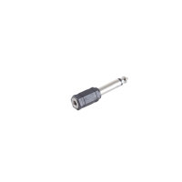 Conector adaptador - 6,3mm jack mono macho a 3,5mm jack...