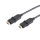 Cable HDMI conector HDMI A rotatorio 360&deg; a HDMI rotatorio 360&deg; chapados en oro Full HD ULTRA HD 3D HEAC 1m