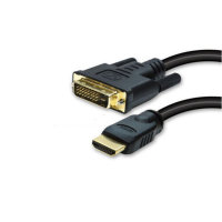 Cable HDMI/ DVI - Conector HDMI a DVI-D (24+1) contactos...