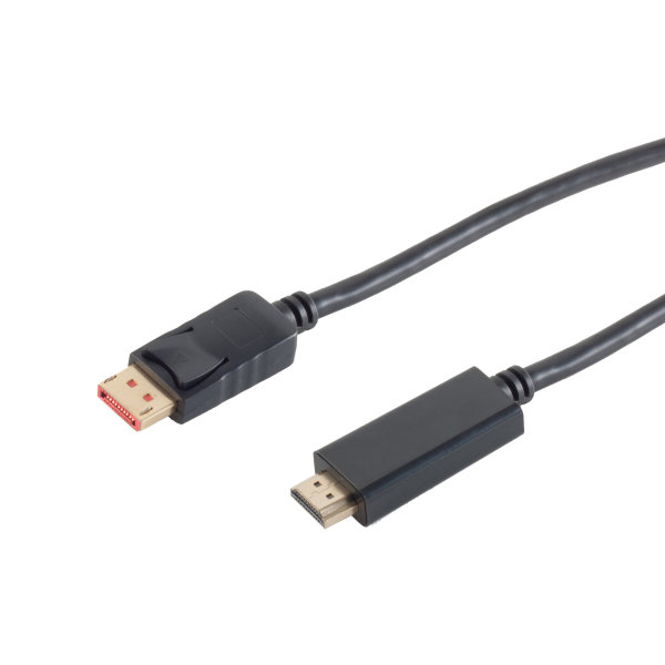 Cable Displayport - Conector Displayport 1.4 a HDMI 4K60Hz  1m