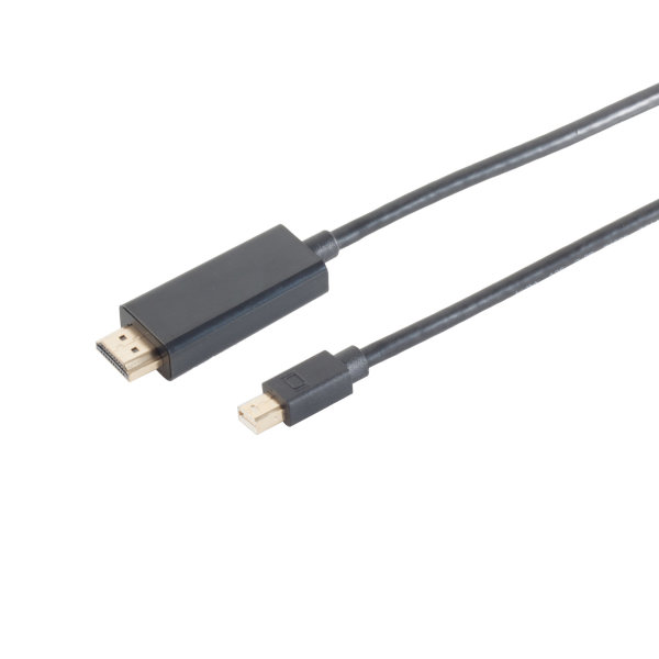 Cable Displayport - Conector mini Displayport a HDMI 4K60Hz  2m