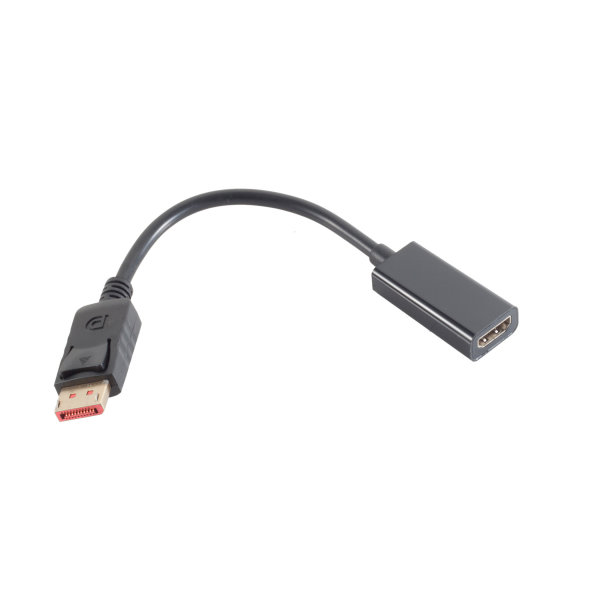 Cable Displayport - Adaptador - Conector Displayport 1.4 macho a HDMI hembra 4K60Hz