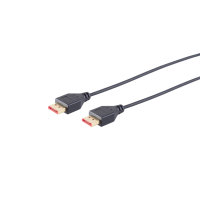 Cable Displayport (fino) - Conectores 1.2 macho/macho 8K...