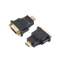 Adaptador HDMI/DVI - Conector  HDMI macho a DVI-D (24 +...