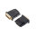 Adaptador HDMI/DVI - Conector HDMI hembra a DVI-D (24+1)macho - contactos chapados en oro - compatible con 4K2Kl