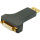 Adaptador Displayport/DVI - Conector Displayport macho a DVI (24+1) hembra - contactos chapados en oro - compatible con 4K2Kl