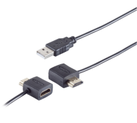 Adaptador HDMI/USB - Conector de alimentaci&oacute;n HDMI...