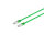 Cable de red RJ45 CAT 5e F/UTP  verde  0,25m