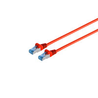 Cable de red RJ45 CAT 6A S/FTP PIMF rojo 1m