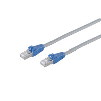 Cable de red RJ45 CAT 6A Easy Pull gris 3m