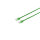 Cable de red Rj45 CAT 6 U/UTP plano verde 0,25m
