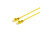 Cable de red RJ45 CAT 7 U/UTP amarillo 0,25m