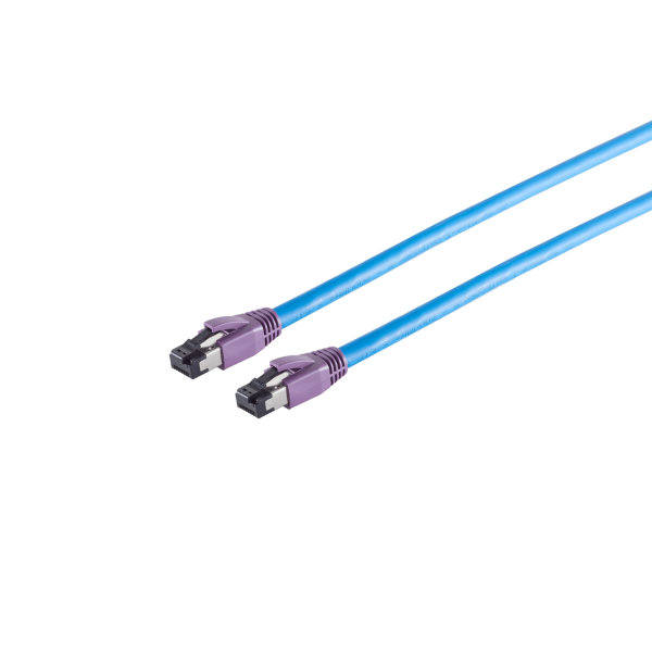 Cable de red RJ45 CAT 8.1 S/FTP PIMF libre de hal&oacute;genos 0,5m