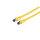 Cable de red RJ45 CAT 8.1 plano LSZH amarillo 2m