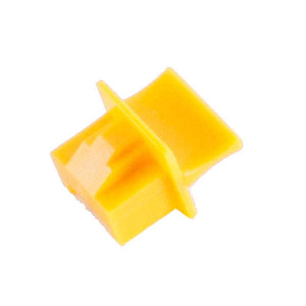 Conector RJ45 protector de polvo amarillo