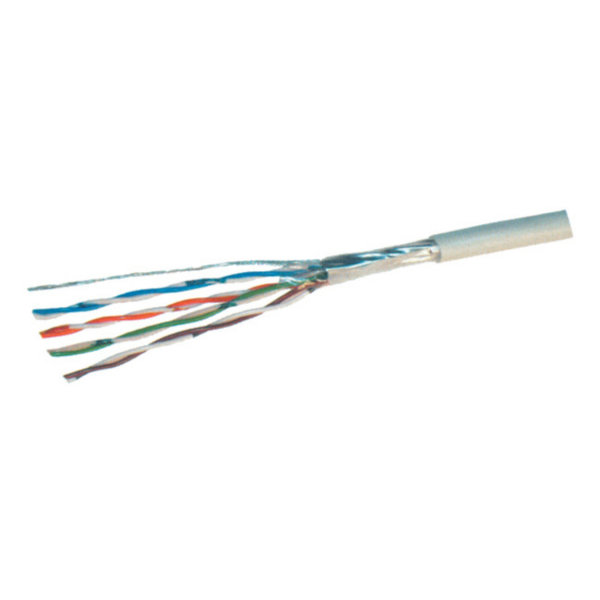 Cable de red de tendido CAT 5e F/UTP conductor interno r&iacute;gido 50m