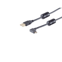 Cable USB 2.0 conector tipo A macho a micro macho B con...