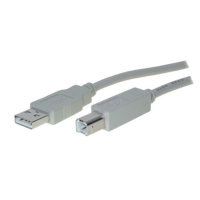 Cable USB conector tipo A a tipo B 2.0 0,5m