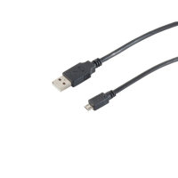 Cable USB micro conector USB A a USB B micro 40% m&aacute;s r&aacute;pido de carga 2.0 3m