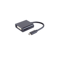 Conector USB tipo C 3.1 macho a DVI 24+5 hembra