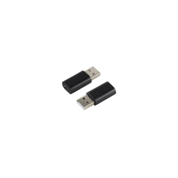 Conector USB 2.0 A maco a USB 3.1 tipo C hembra