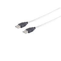 Cable de red USB 2.0 macho/macho 1,8m