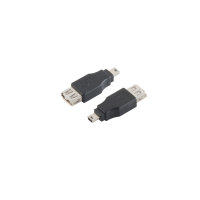 Conector USB 2.0 tipo A hembra a mini USB A 5P macho