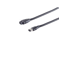 Cable FireWire IEEE 1394B 9-pin a 1394A 6-pin 1m