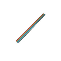 Cable de cinta plano multicolor paso de 1,27mm 10 pines 30,5m