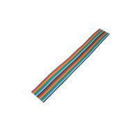 Cable de cinta plano multicolor paso de 1,27mm 20 pines...