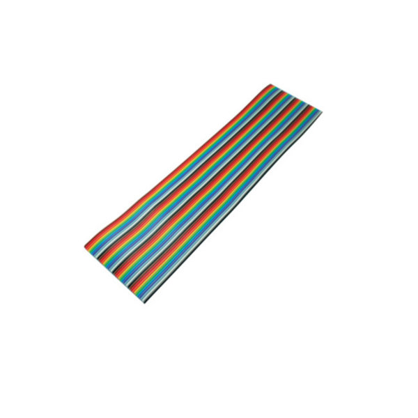 Cable de cinta plano multicolor paso de 1,27mm 40 pines 30,5m