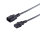 Cable alargador C13-C14 VDE 3x0,75mm&sup2; 0,5 m